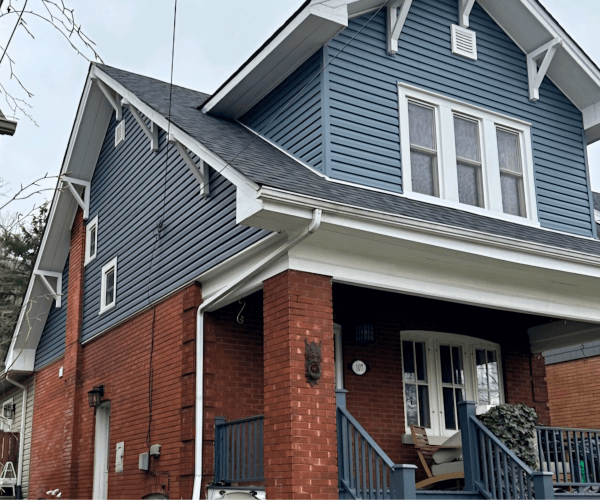 New Siding Install - Midnight Surf Colour